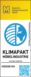 Label Klimapakt Wöstmann Schlafraumsysteme Label Klimapakt Wöstmann Schlafraumsysteme