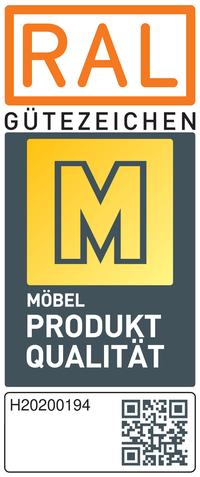 Label Goldenes M - das Gütezeichen für geprüfte Möbel